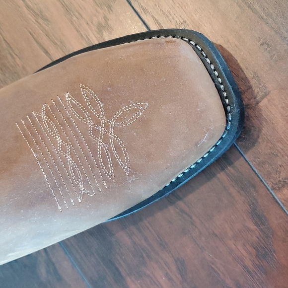 Masterton Boot Co leather brown boot 15D RB4500 stored in ko closet - Picture 9 of 10